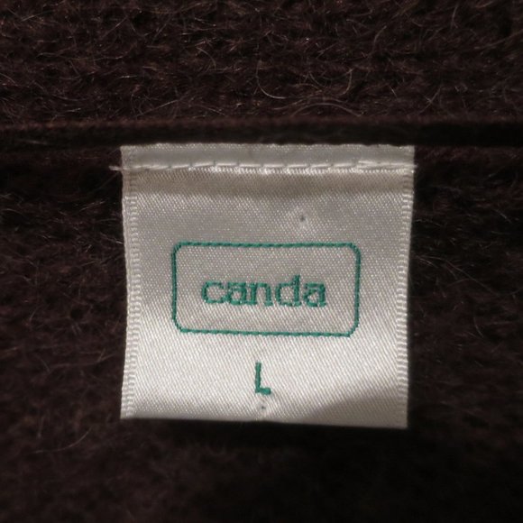 Vintage Geometric Mohair Blend Cardigan Size L - Picture 7 of 8